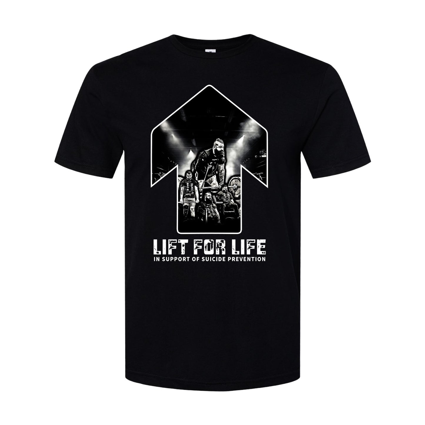 Lift for Life - With Mark Tonner in support of Suicide Prevention (Black)