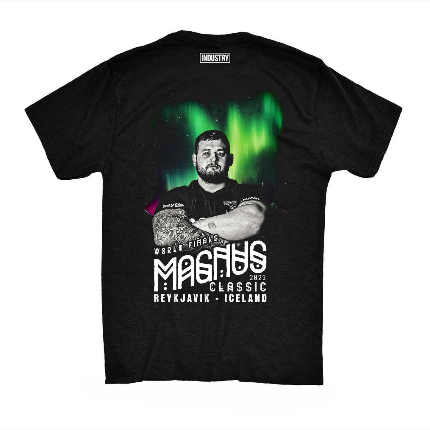 Official Shane Flowers Magnus Classic Tee - WORLD FINALS ICELAND 2023