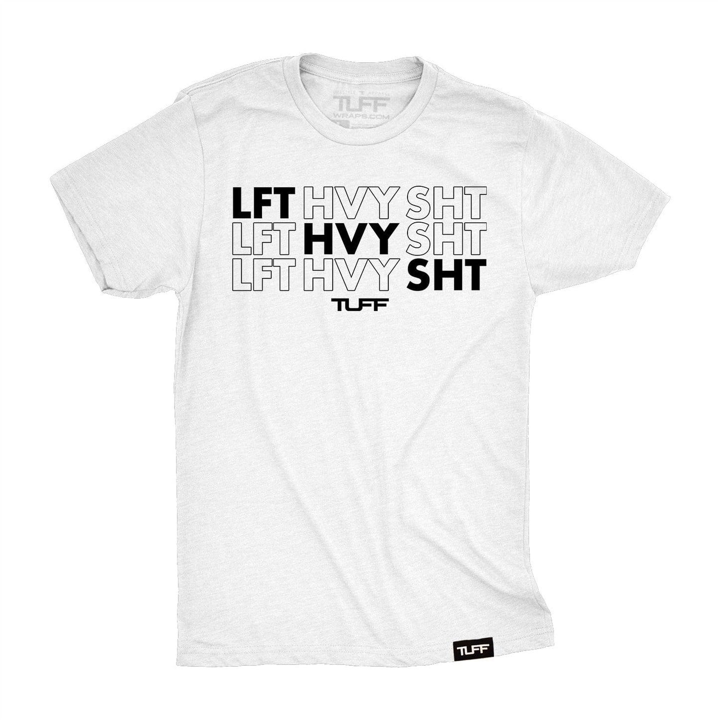 LFT HVY SHT Tee S / White TuffWraps.com